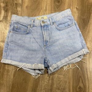 Topshop Moto Rosa shorts